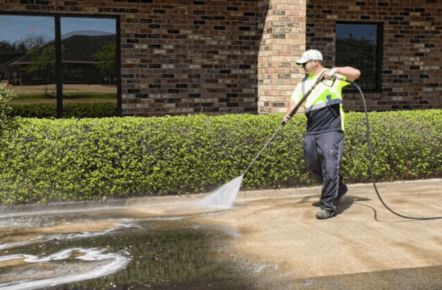 commercial concrete cleaning in lehigh